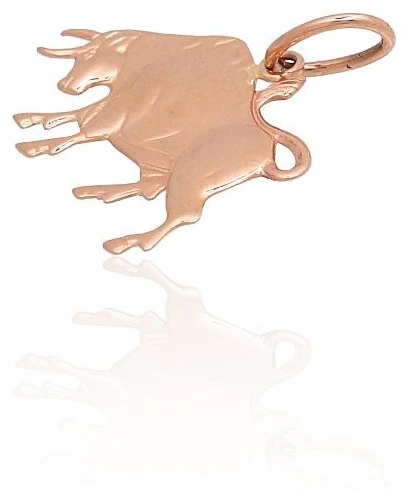 Diamond Sky Jewelry Auksinis zodiako ženklo pakabukas „Taurus II“