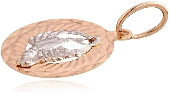 Diamond Sky Jewelry Auksinis zodiako ženklo pakabukas „Vėžys V“