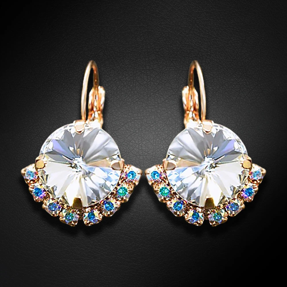 Diamond Sky Jewelry Auskarai „Clarice V“ su Swarovski® kristalais