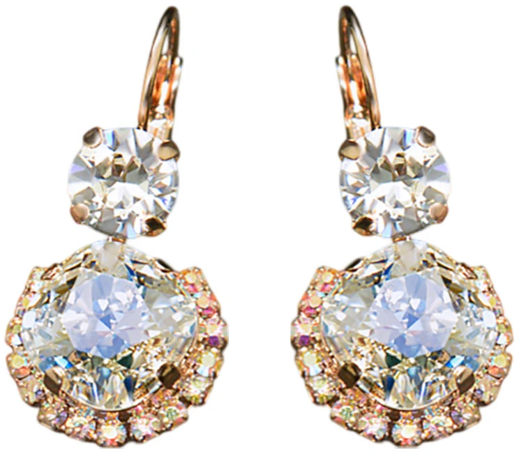 Diamond Sky Jewelry Auskarai „Clarice VI (Crystal Moonlight)“ su Swarovski® kristalais