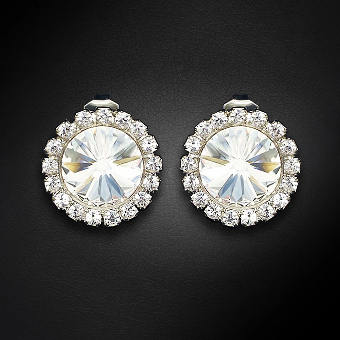 Diamond Sky Jewelry Auskarai „Clarice X“ su Preciosa® kristalais