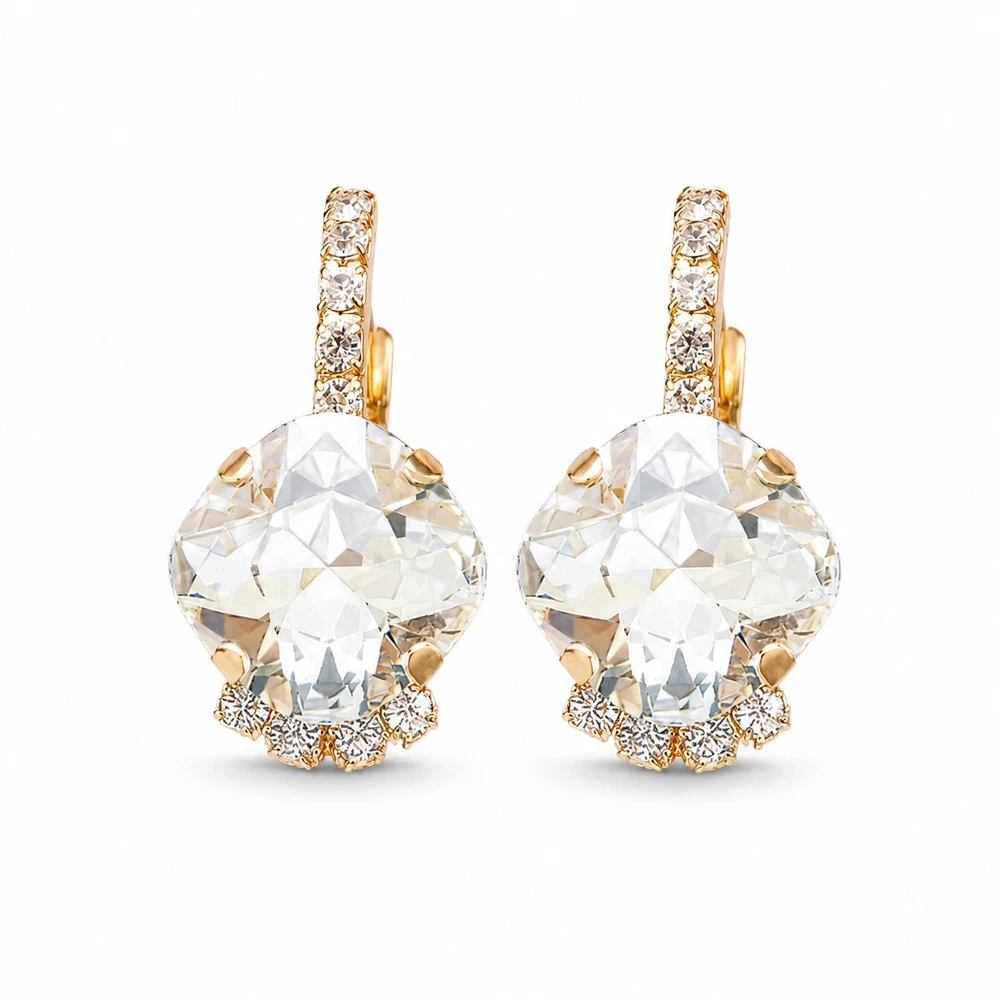 Diamond Sky Jewelry Auskarai „Crete“ su Preciosa® kristalais