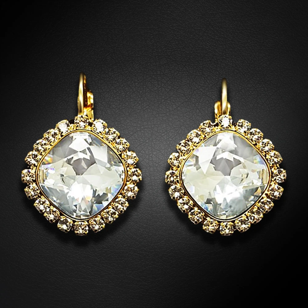 Diamond Sky Jewelry Auskarai „Glare III“ su Swarovski® kristalais