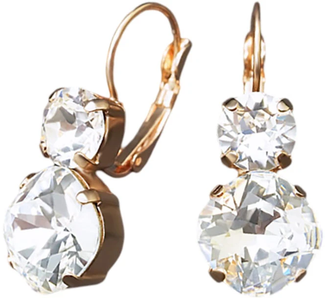 Diamond Sky Jewelry Auskarai „Glare VI“ su Swarovski® kristalais