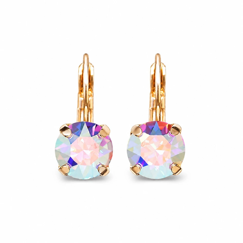 Diamond Sky Jewelry Auskarai „Glory II (Aurora Borealis)“ su Swarovski® kristalais