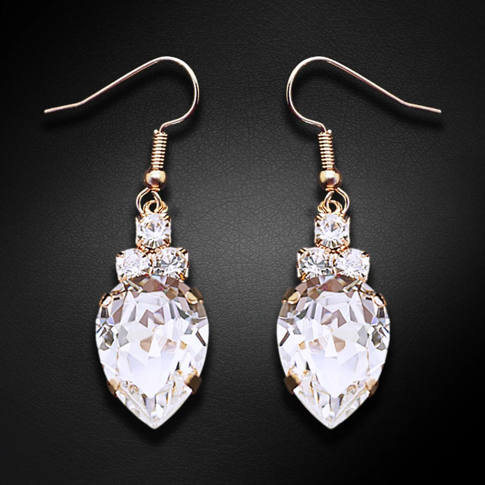 Diamond Sky Jewelry Auskarai „Leonora“ su Swarovski® kristalais