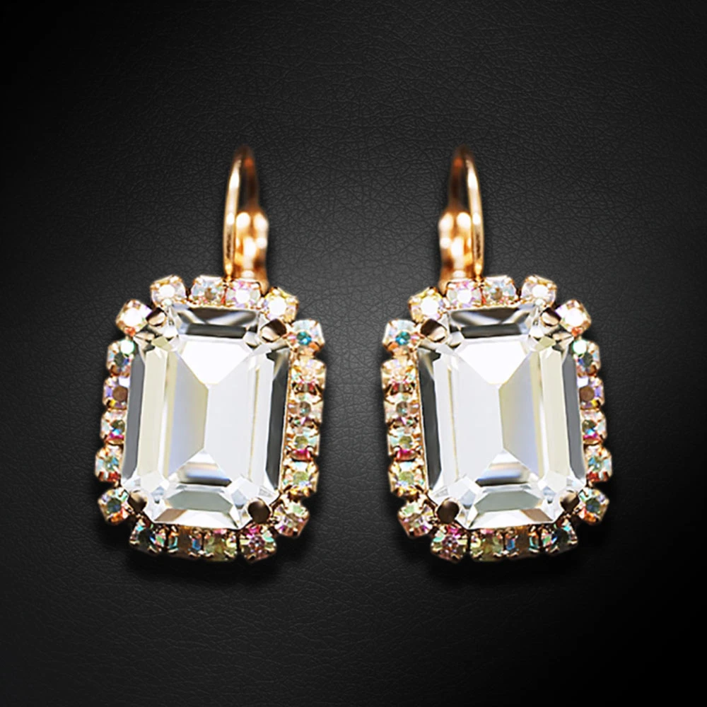 Diamond Sky Jewelry Auskarai „Lourdes II“ su Swarovski® kristalais