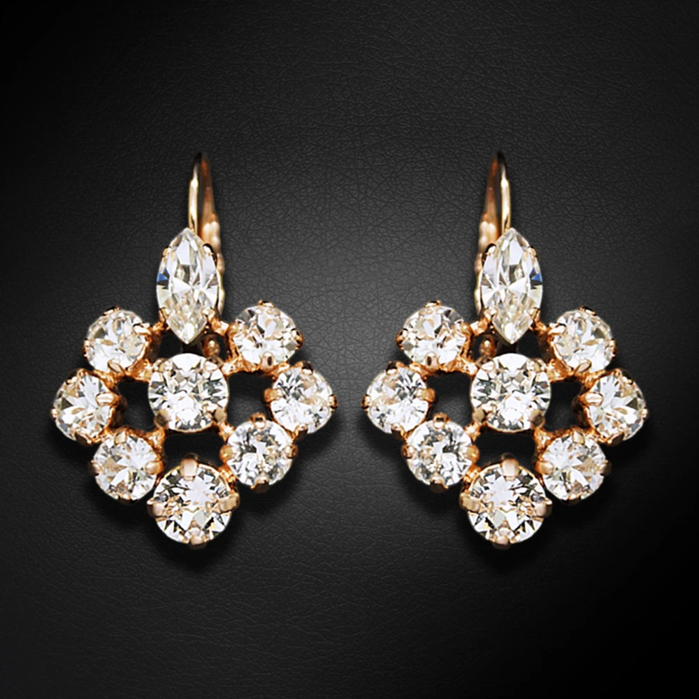 Diamond Sky Jewelry Auskarai „Splendor II“ su Swarovski® kristalais