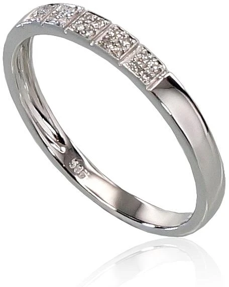 Diamond Sky Jewelry Auksinis žiedas su deimantais „Auksinė Meilė“