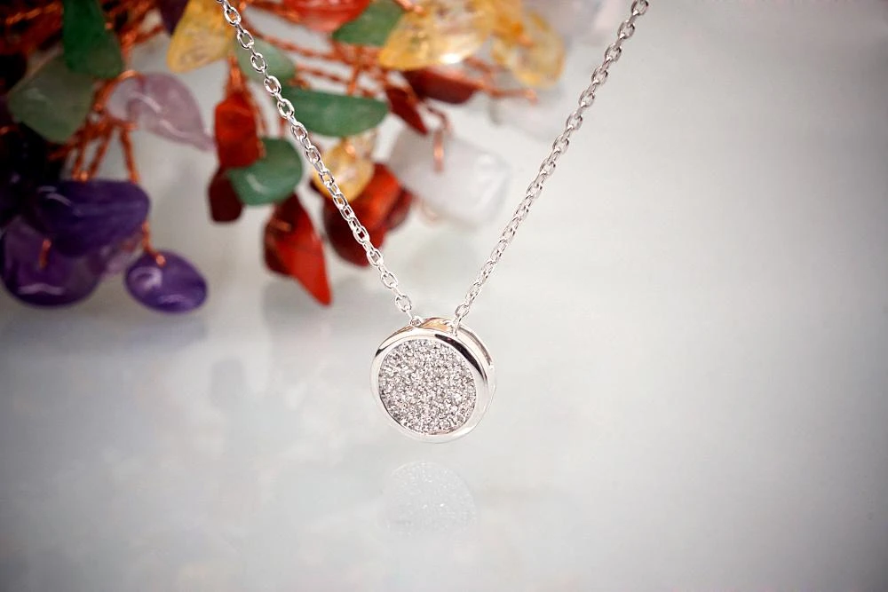 Diamond Sky Jewelry Auksinis pakabukas su deimantais „Perfection“
