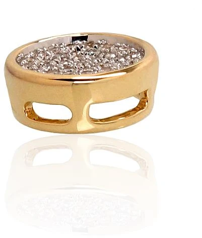 Diamond Sky Jewelry Auksinis pakabukas su deimantais „Perfection V“
