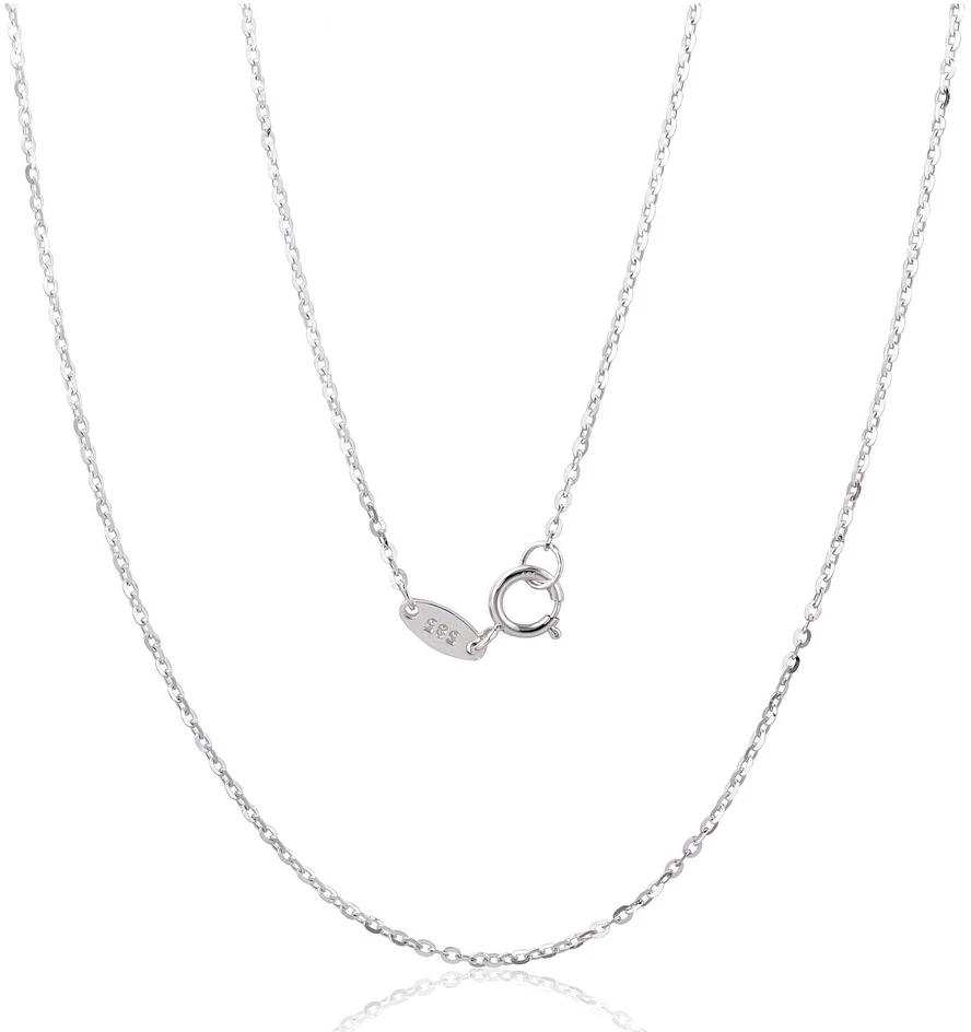 Diamond Sky Jewelry Itališka balto aukso grandinėlė „Inkaras III“