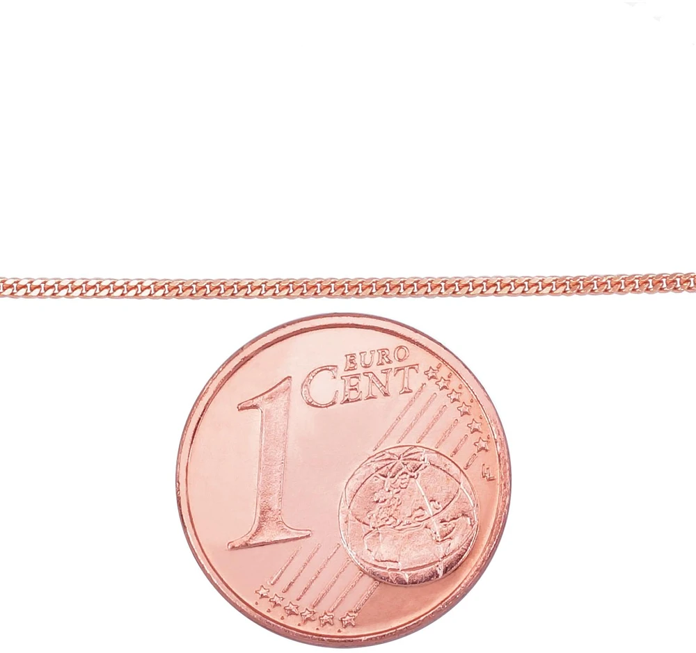 Diamond Sky Jewelry Itališka raudono aukso grandinėlė „Cartier IV“