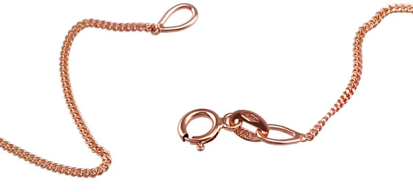 Diamond Sky Jewelry Itališka raudono aukso grandinėlė „Cartier IV“