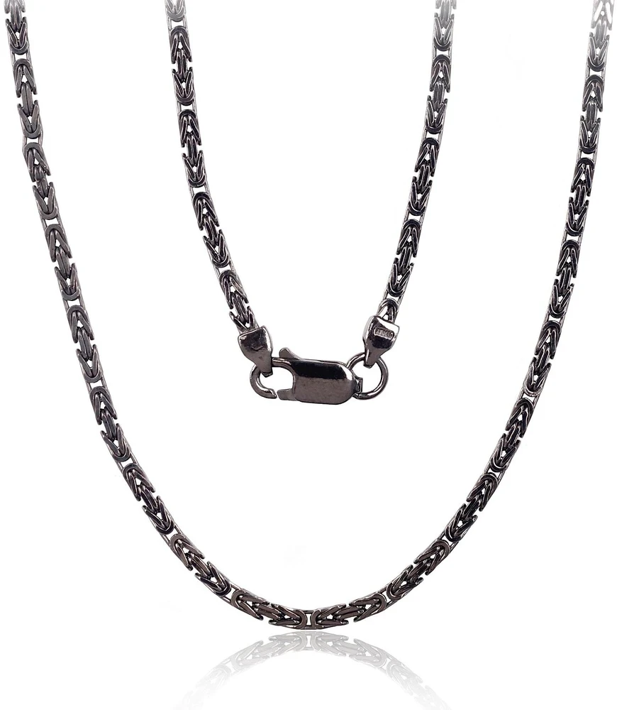 Diamond Sky Jewelry Itališka sidabrinė grandinėlė „Bizantija III“