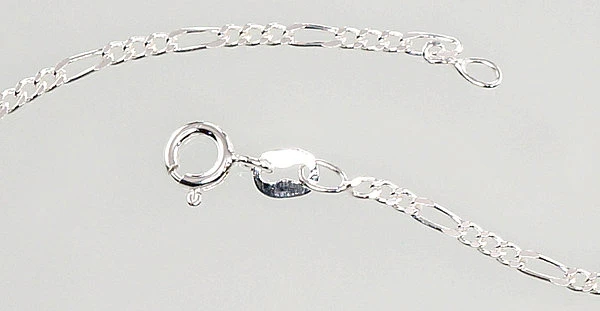 Diamond Sky Jewelry Itališka sidabrinė grandinėlė „Figaro IV“