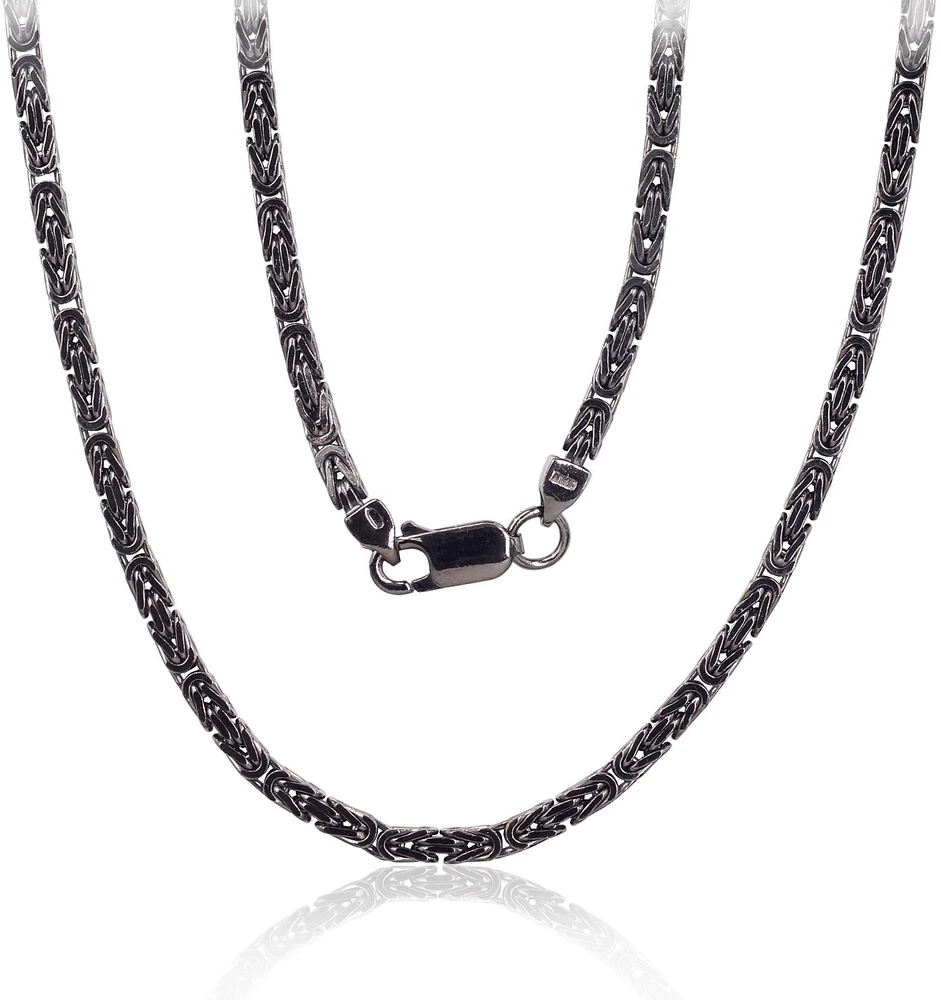 Diamond Sky Jewelry Itališka sidabrinė grandinėlė „Bizantija II“