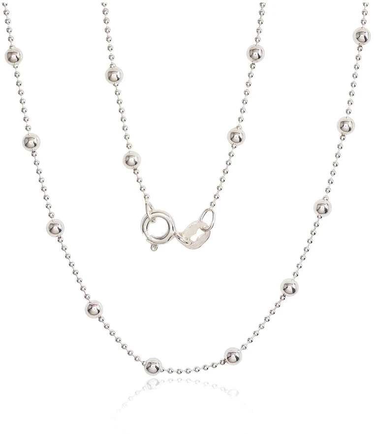 Diamond Sky Jewelry Itališka sidabrinė grandinėlė „Beads“
