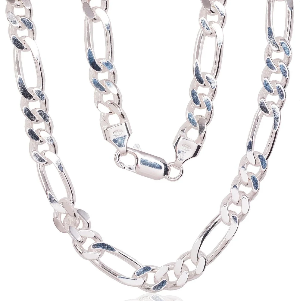 Diamond Sky Jewelry Itališka sidabrinė grandinėlė „Figaro“