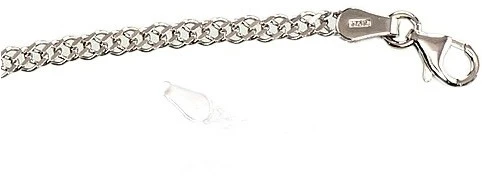 Diamond Sky Jewelry Itališka sidabrinė grandinėlė „Rombo III“