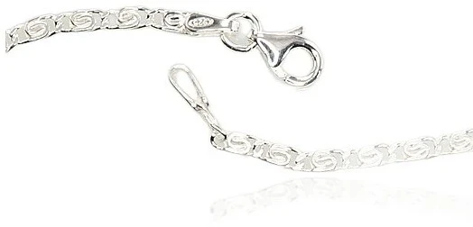 Diamond Sky Jewelry Itališka sidabrinė grandinėlė „Snail III“