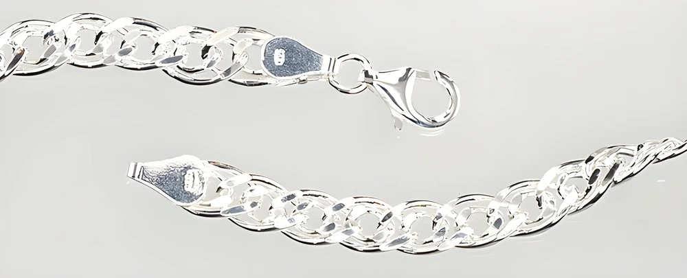 Diamond Sky Jewelry Itališka sidabrinė grandinėlė „Mona Lisa VI“