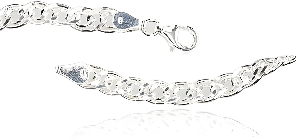 Diamond Sky Jewelry Itališka sidabrinė grandinėlė „Mona Lisa VI“