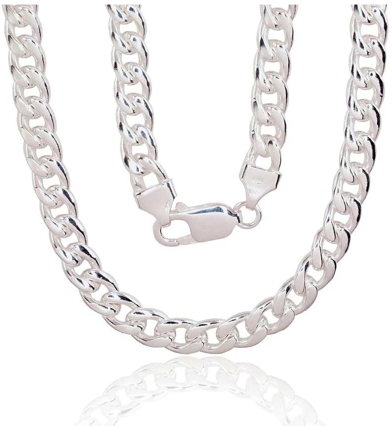 Diamond Sky Jewelry Itališka sidabrinė grandinėlė „Cartier XI“