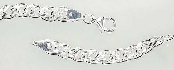 Diamond Sky Jewelry Itališka sidabrinė grandinėlė „Mona Lisa VI“