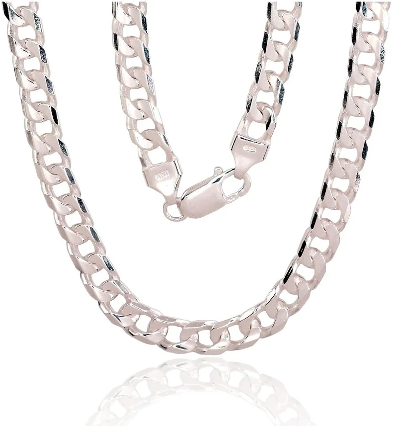 Diamond Sky Jewelry Itališka sidabrinė grandinėlė „Cartier IX“