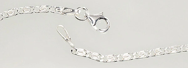 Diamond Sky Jewelry Itališka sidabrinė grandinėlė „Snail III“