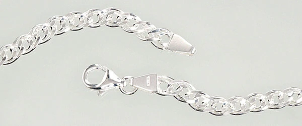 Diamond Sky Jewelry Itališka sidabrinė grandinėlė „Mona Lisa IV“