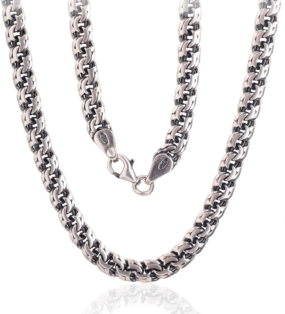 Diamond Sky Jewelry Itališka sidabrinė grandinėlė „Bismark II“
