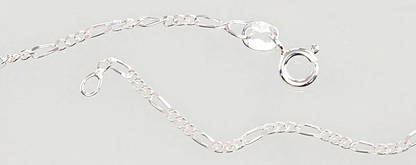Diamond Sky Jewelry Itališka sidabrinė grandinėlė „Figaro III“