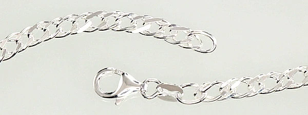 Diamond Sky Jewelry Itališka sidabrinė grandinėlė „Romb VII“