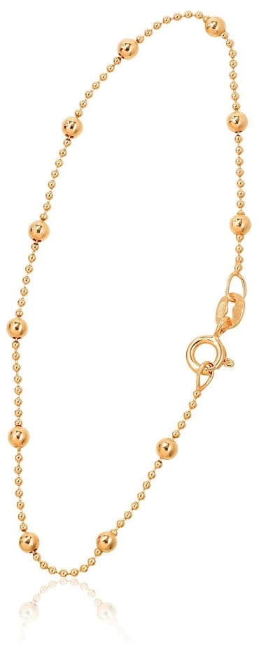 Diamond Sky Jewelry Itališka sidabrinė grandinėlės apyrankė „Beads VI“