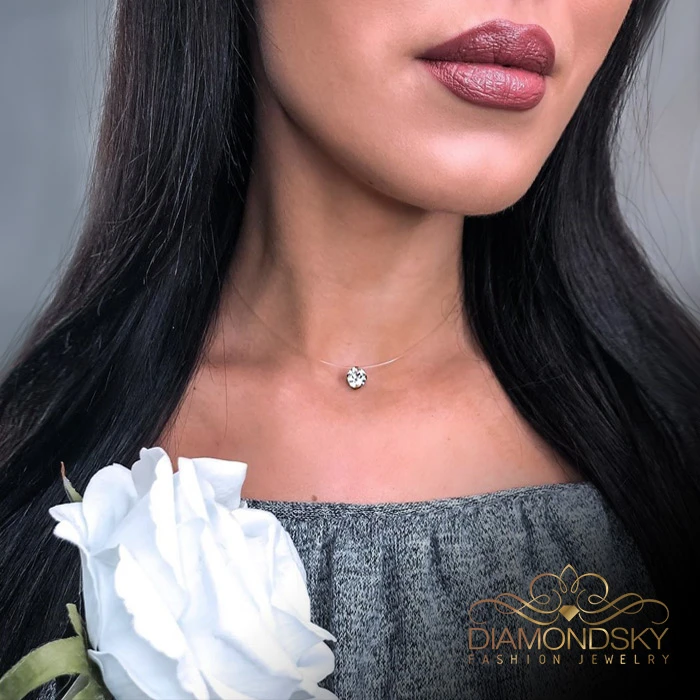 Diamond Sky Jewelry Nematomas pakabukas su Swarovski™ kristalais
