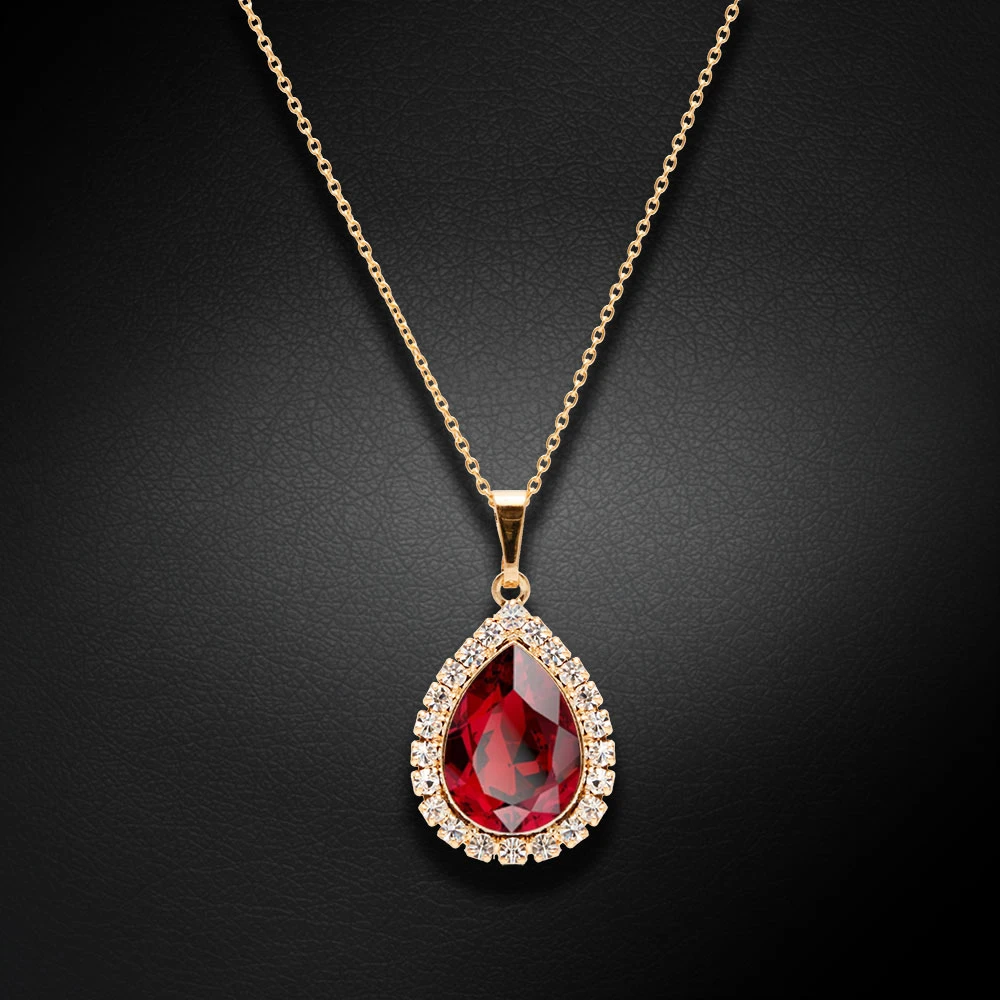 Diamond Sky Jewelry Pakabukas „Celestial Drop (Siam)“ su Swarovski® kristalais