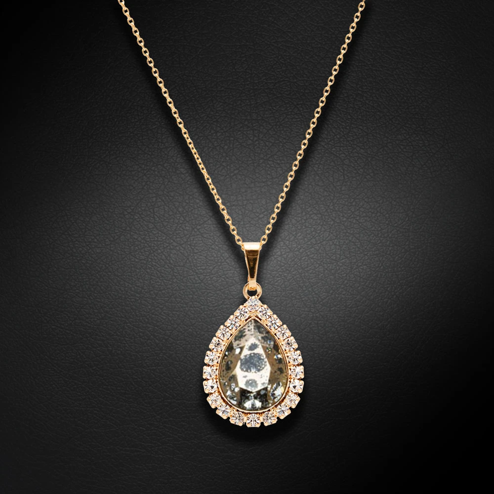 Diamond Sky Jewelry Pakabukas „Celestial Drop (Rose Patina)“ su Swarovski® kristalais