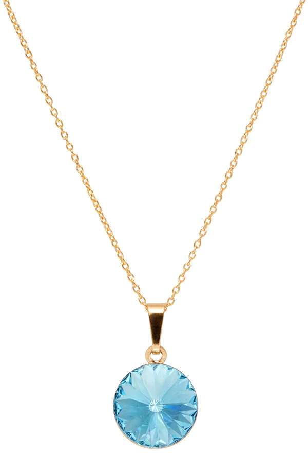 Diamond Sky Jewelry Pakabukas „Clarice II (Aquamarine)“ su Swarovski® kristalais