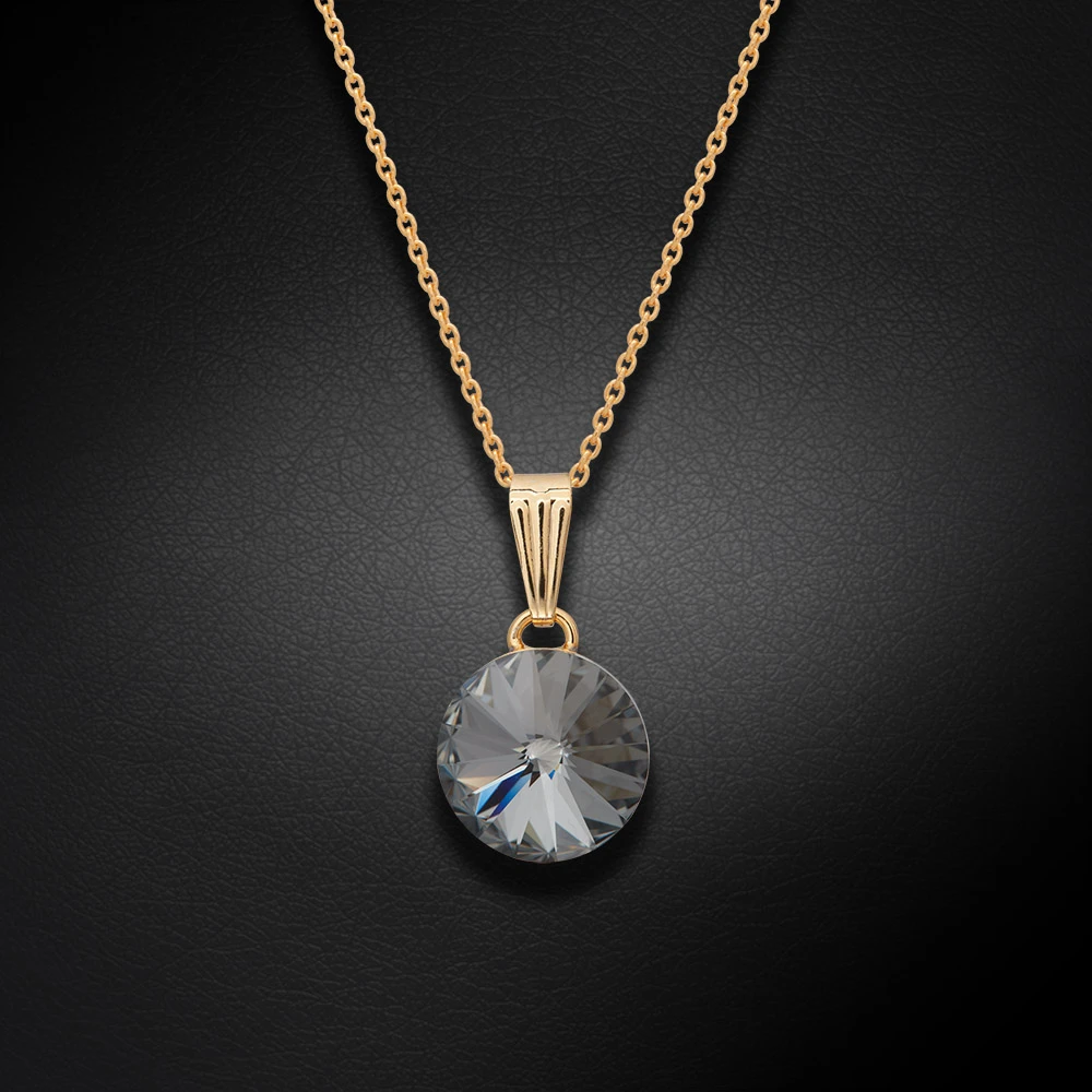 Diamond Sky Jewelry Pakabukas „Clarice II (Sidabrinis Night)“ su Swarovski® kristalais