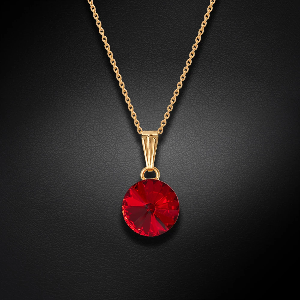 Diamond Sky Jewelry Pakabukas „Clarice II (Light Siam)“ su Swarovski® kristalais