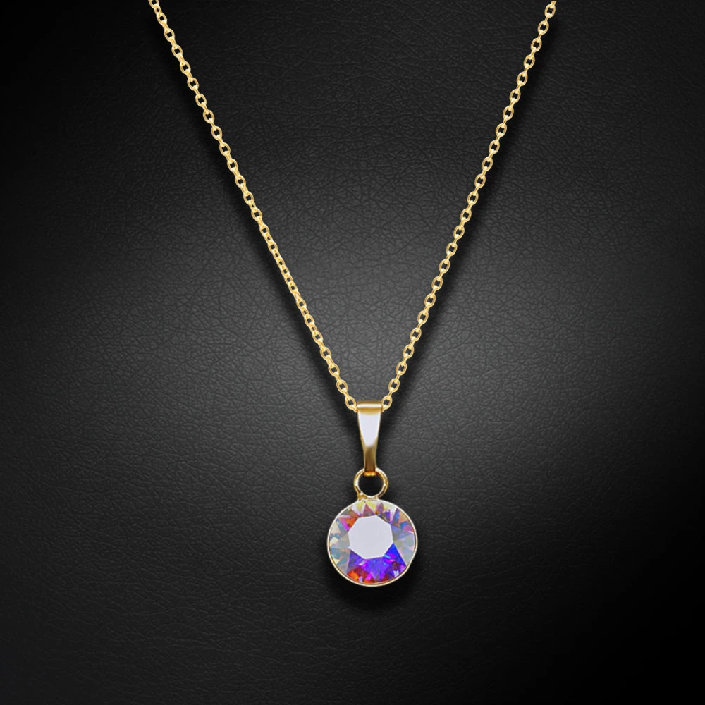 Diamond Sky Jewelry Pakabukas „Classic (Aurora Borealis)“ su Swarovski® kristalais