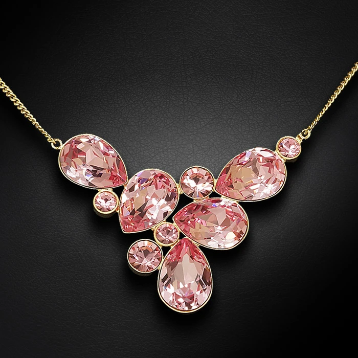 Diamond Sky Jewelry Pakabukas „Fillory Magic (Light Rose)“ su Preciosa® kristalais