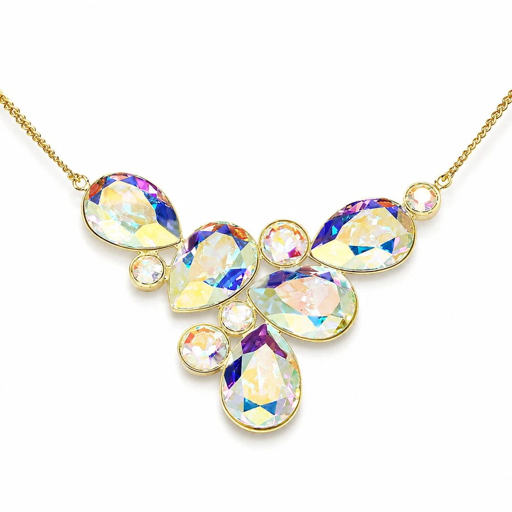 Diamond Sky Jewelry Pakabukas „Fillory Magic (Aurora Borealis)“ su Preciosa® kristalais