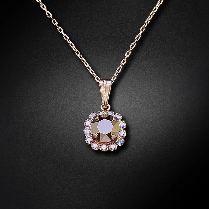 Diamond Sky Jewelry Pakabukas „Glory (Rose Gold)“ su Swarovski® kristalais