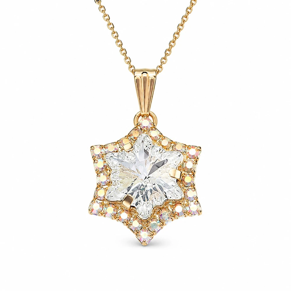 Diamond Sky Jewelry Pakabukas „Snowflake“ su Swarovski® kristalais
