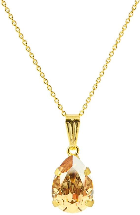Diamond Sky Jewelry Pakabukas „Venus II (Golden Shadow)“ su Swarovski® kristalais