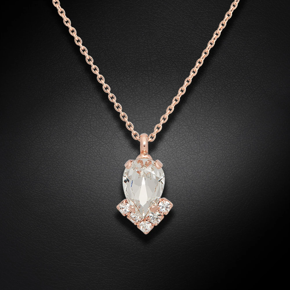 Diamond Sky Jewelry Papuošalų rinkinys moterims „Leonora II“ su Preciosa® kristalais