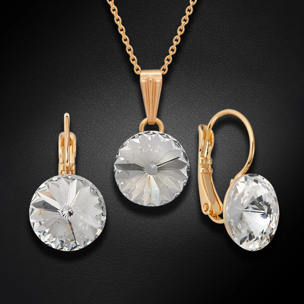 Diamond Sky Jewelry Papuošalų rinkinys moterims „Clarice II“ su Swarovski® kristalais